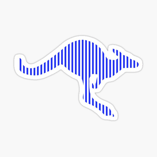 Item preview, Kangaroo Stripes designed and sold by LegallyDistinct.