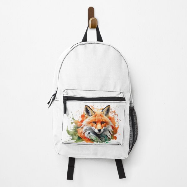 Item preview, digital watercolor of a fox designed and sold by Rose Design & Photos.