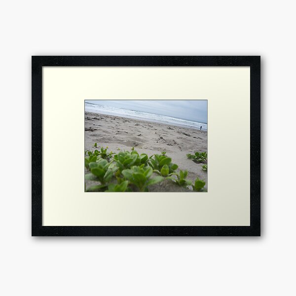 Spin My Sandy World Framed Art Print