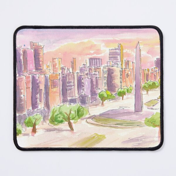 Item preview, Obelisco de Buenos Aires on Plaza de la Republica in Argentina designed and sold by artshop77.