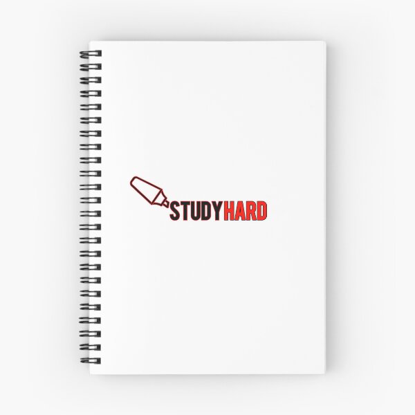 Item preview, STUDY HARD designed and sold by Nunaprettyshop.