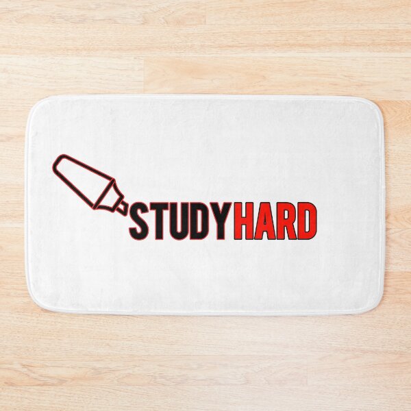 Item preview, STUDY HARD designed and sold by Nunaprettyshop.