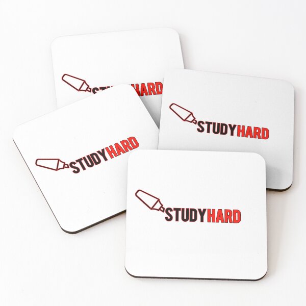 Item preview, STUDY HARD designed and sold by Nunaprettyshop.