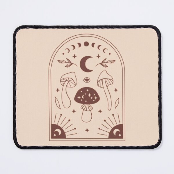 Item preview, Light academia Mushrooms and moon designed and sold by Starbubblepress.