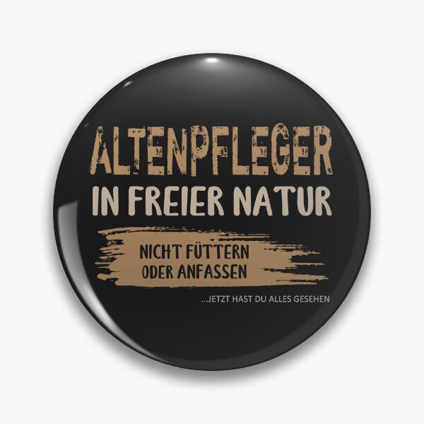 Item preview, Altenpfleger in freier Natur. Lustiger Spruch auf T-Shirt, Sticker, Poster & mehr. Geschenkidee designed and sold by silentcolors.