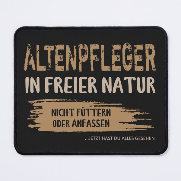 Item preview, Altenpfleger in freier Natur. Lustiger Spruch auf T-Shirt, Sticker, Poster & mehr. Geschenkidee designed and sold by silentcolors.