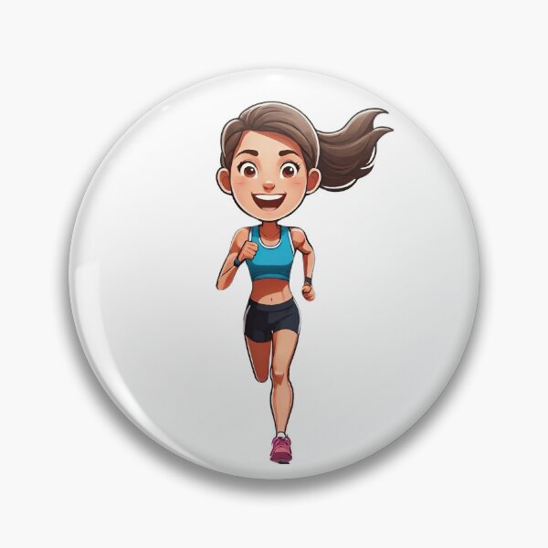 Item preview, Happy Chibi Runner designed and sold by Toonlympics.