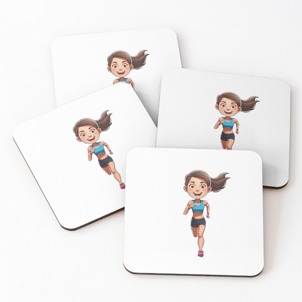 Item preview, Happy Chibi Runner designed and sold by Toonlympics.