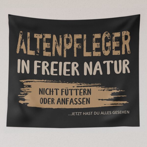Item preview, Altenpfleger in freier Natur. Lustiger Spruch auf T-Shirt, Sticker, Poster & mehr. Geschenkidee designed and sold by silentcolors.
