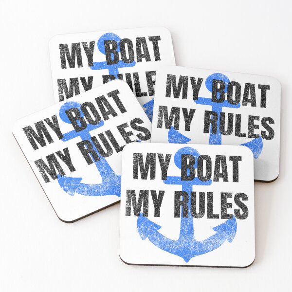 Item preview, My Boat My Rules designed and sold by Angry Swan Designs.