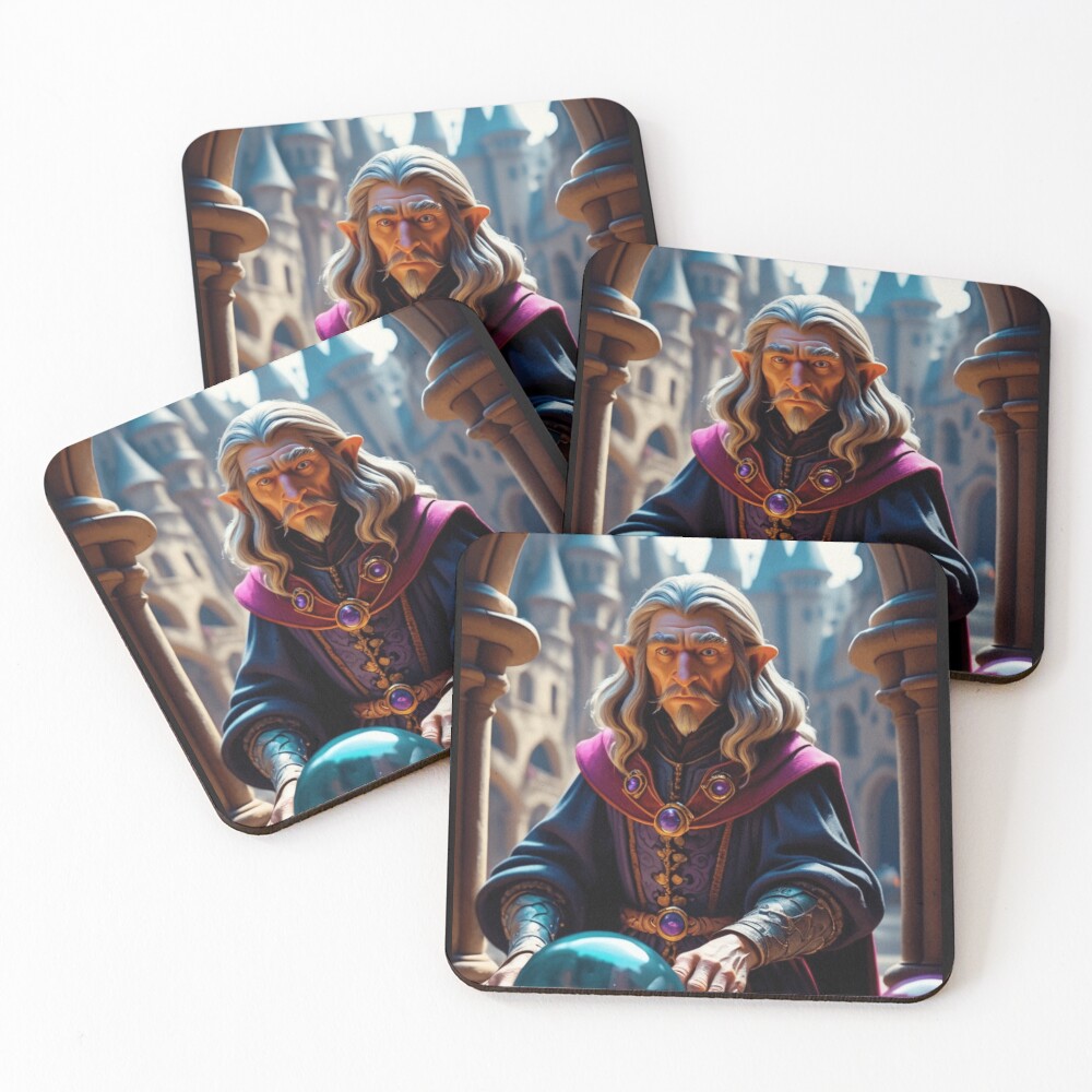 Item preview, Coasters (Set of 4) designed and sold by BubbleTextBox.