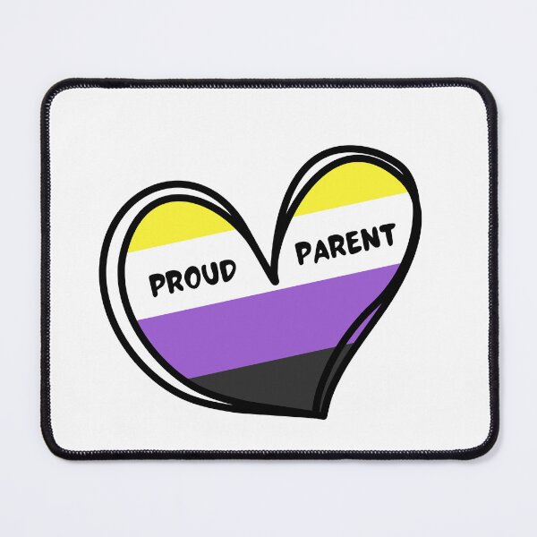 Item preview, Non-binary Proud Parent  designed and sold by BluenoseArt.
