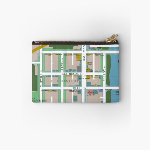 Item preview, Old Silent Hill Map designed and sold by ShopDesignBR.