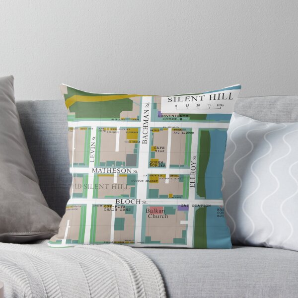 Item preview, Old Silent Hill Map designed and sold by ShopDesignBR.