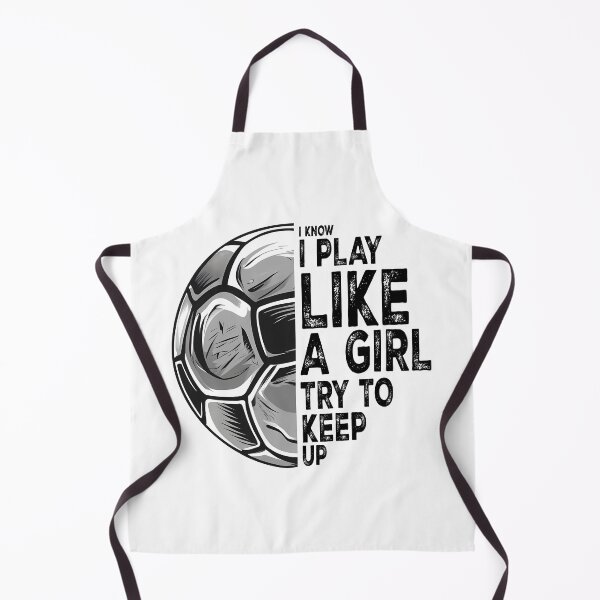 Item preview, I Know I Play Like A Girl. Try To Keep Up. designed and sold by Angry Swan Designs.