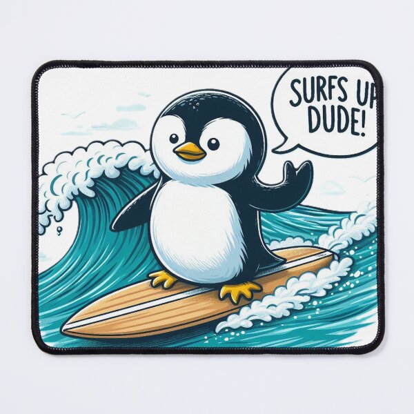 Item preview, SURF’S UP, DUDE! designed and sold by TroviTutto.
