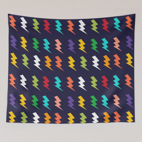Item preview, Multicolor thunderstorm art customized  designed and sold by theparkfact0.
