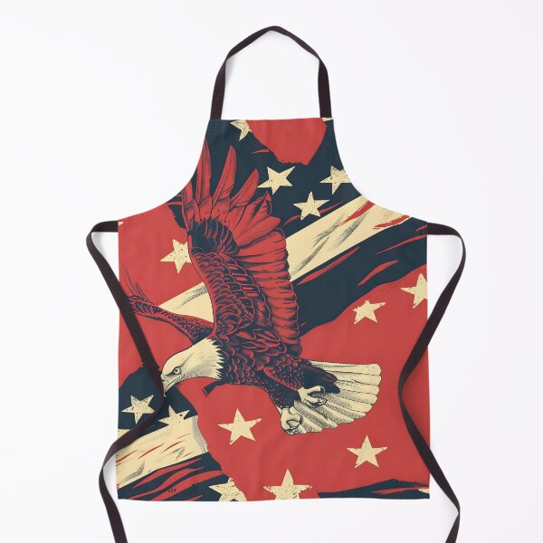 Item preview, Tiled Red Bald Eagle Pattern designed and sold by dcrc.