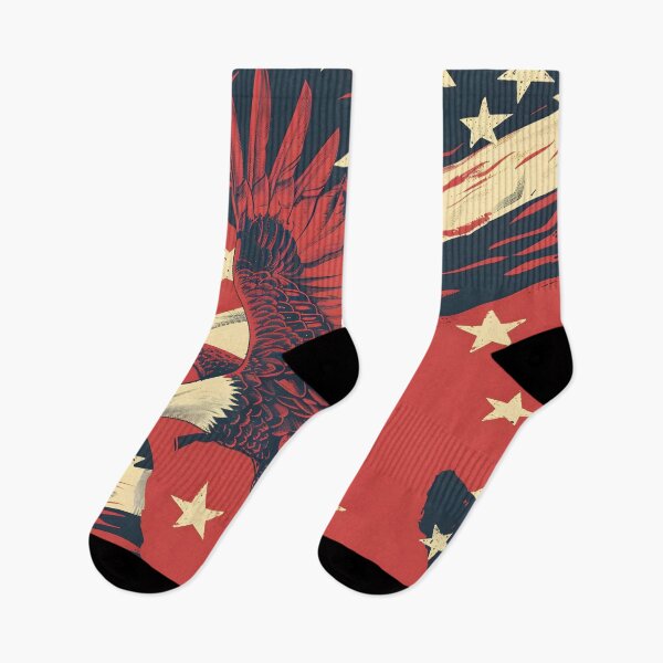 Item preview, Tiled Red Bald Eagle Pattern designed and sold by dcrc.