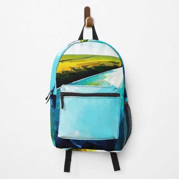 Item preview, Abstract painting highway, clear sky, clean grassland on both sides of the lane, Nature Inspirations designed and sold by Gabi.Media.
