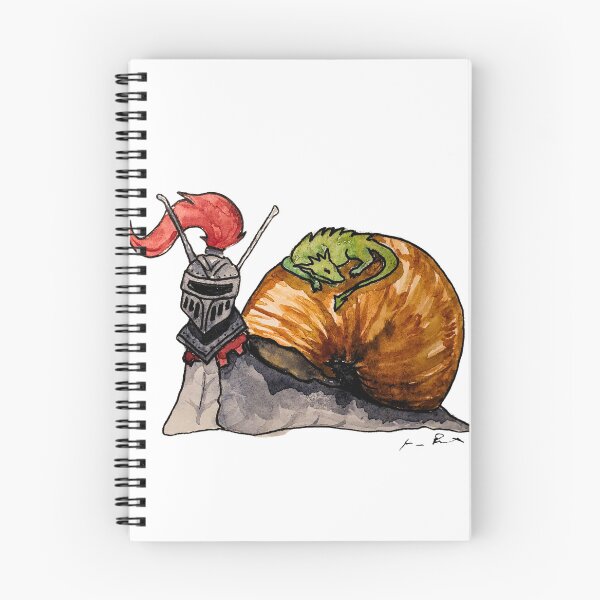 Item preview, Knight snail designed and sold by mimberart.