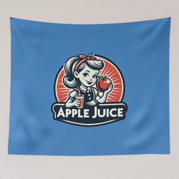 Artikelvorschau, Retro Beverage - Apple Juice entworfen und verkauft von MugshotsAndMore.
