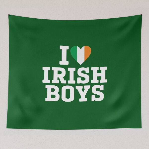 Item preview, I Love Irish Boys Heart Ireland Cute  designed and sold by alenaz.