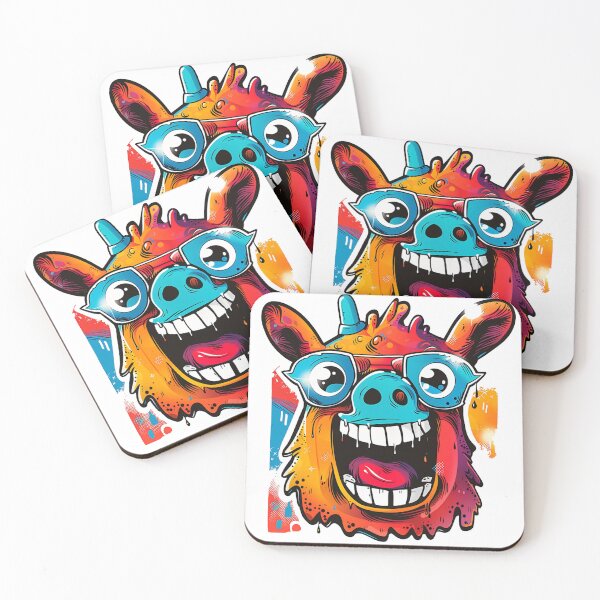 Item preview, Antidepression cool llama sticker style designed and sold by SmileshareShop.