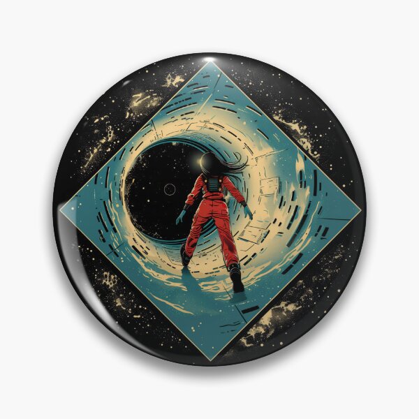 Item preview, Voyager Walking Into the Unknown - Sci-fi designed and sold by Fenay Designs.