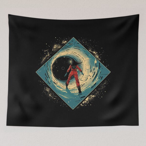 Item preview, Voyager Walking Into the Unknown - Sci-fi designed and sold by Fenay Designs.