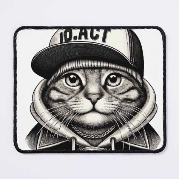 Item preview, Cat Hip Hop designed and sold by RobDaHoody.