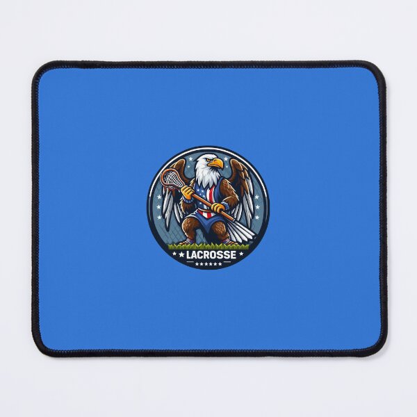 Item preview, American Bald Eagle Lacrosse designed and sold by SportsMomsRock.