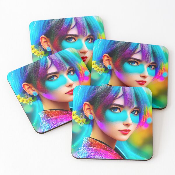 Item preview, Sakura Blossom Geisha: Vibrant Portrait of a Japanese Woman in Gatcha Attire designed and sold by GrizzlyCollective.