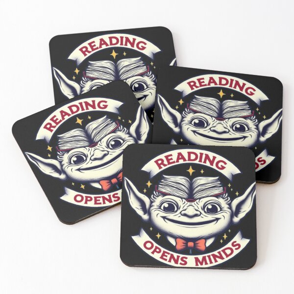 Item preview, Reading Opens Minds designed and sold by HeadTurningArt.