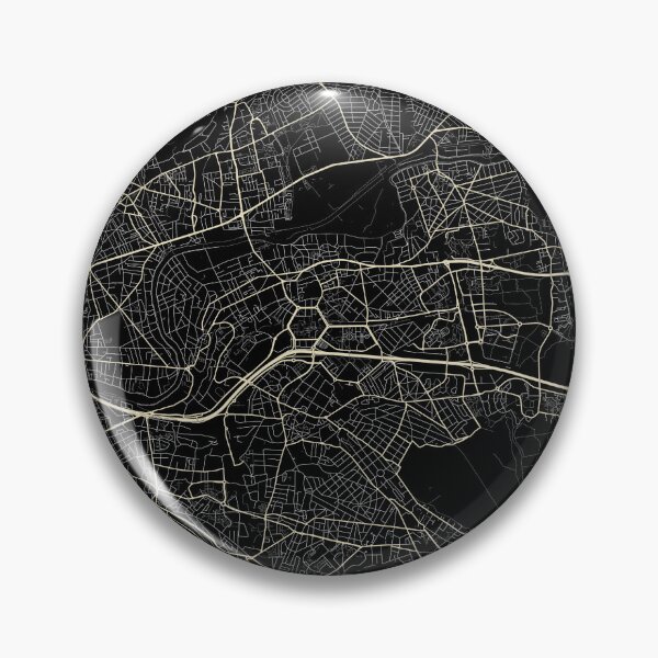 Item preview, Map of Noisy-le-Grand Black and white designed and sold by Jerhus.