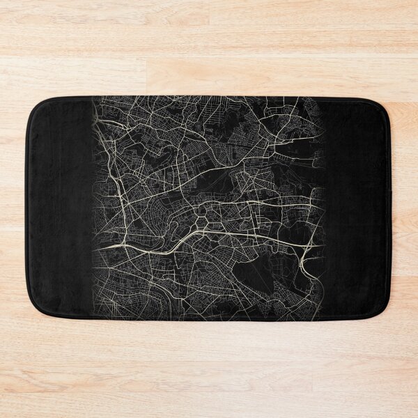 Item preview, Map of Noisy-le-Grand Black and white designed and sold by Jerhus.
