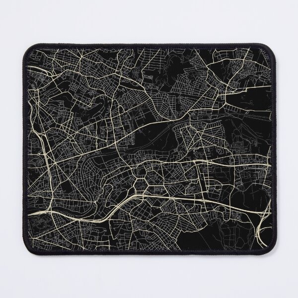 Item preview, Map of Noisy-le-Grand Black and white designed and sold by Jerhus.
