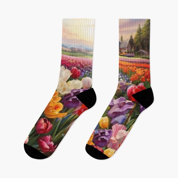Item preview, Tulip Flower Garden designed and sold by StarStudio360.