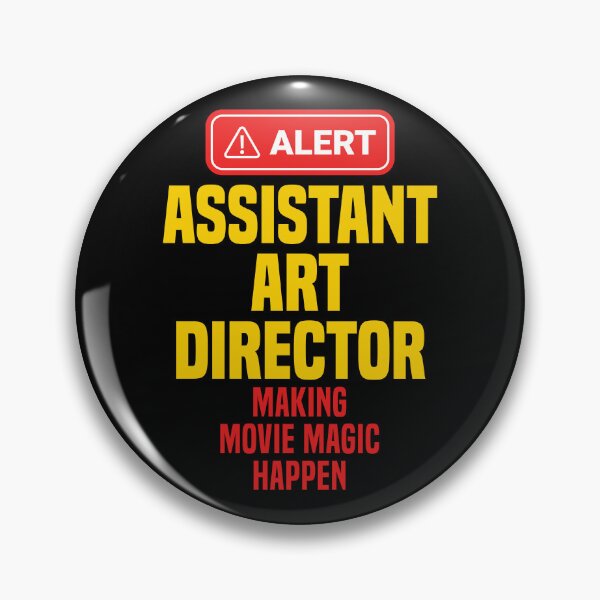 Item preview, Assistant Art Director Making Movie Magic Happen designed and sold by NermilioDesigns.