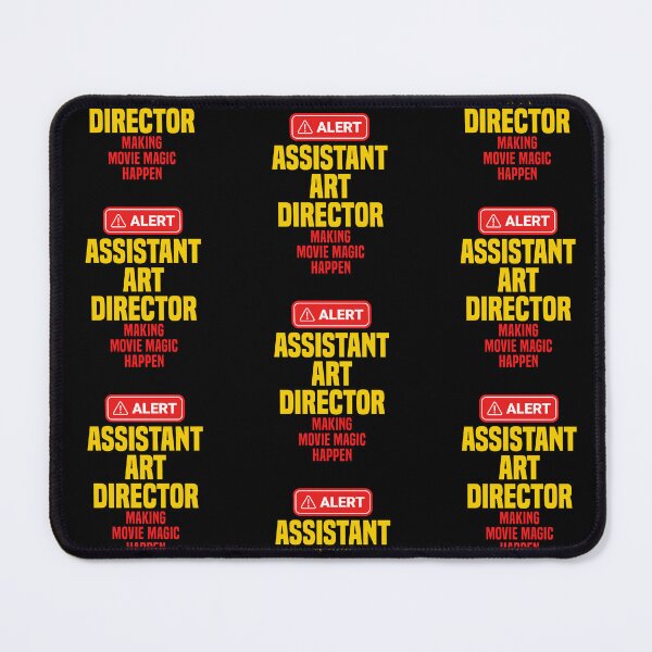 Item preview, Assistant Art Director Making Movie Magic Happen designed and sold by NermilioDesigns.