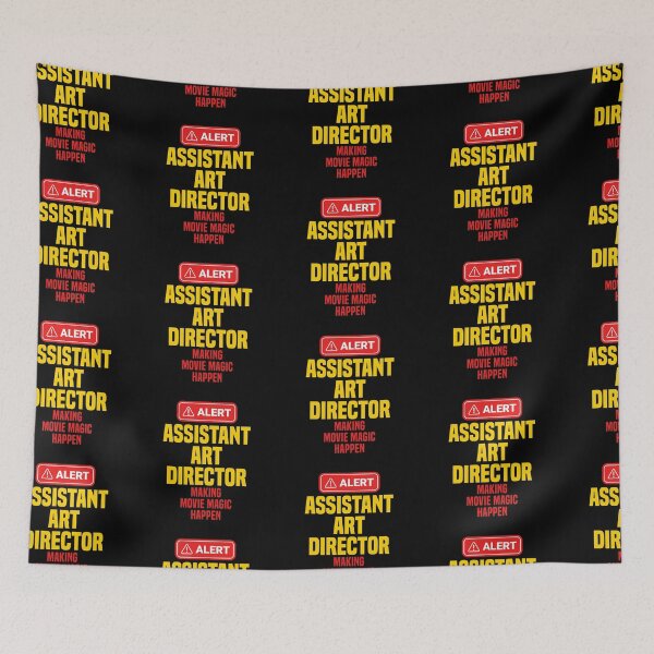 Item preview, Assistant Art Director Making Movie Magic Happen designed and sold by NermilioDesigns.