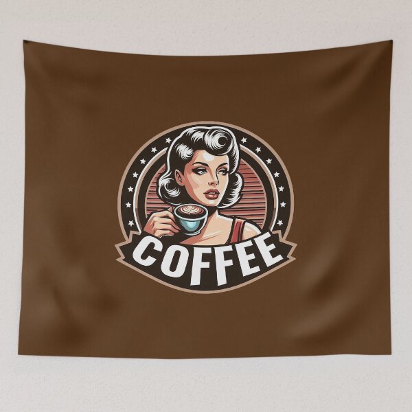 Artikelvorschau, Retro Beverage - Coffee entworfen und verkauft von MugshotsAndMore.