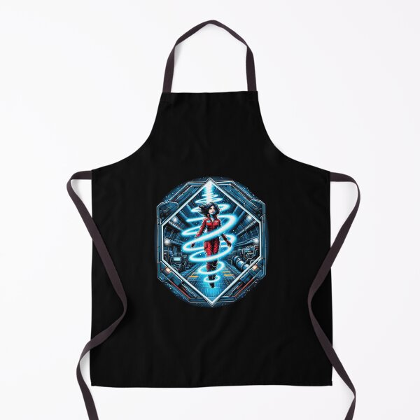 Item preview, Space Traveler Enveloped by Blue Light - Sci-fi designed and sold by Fenay Designs.