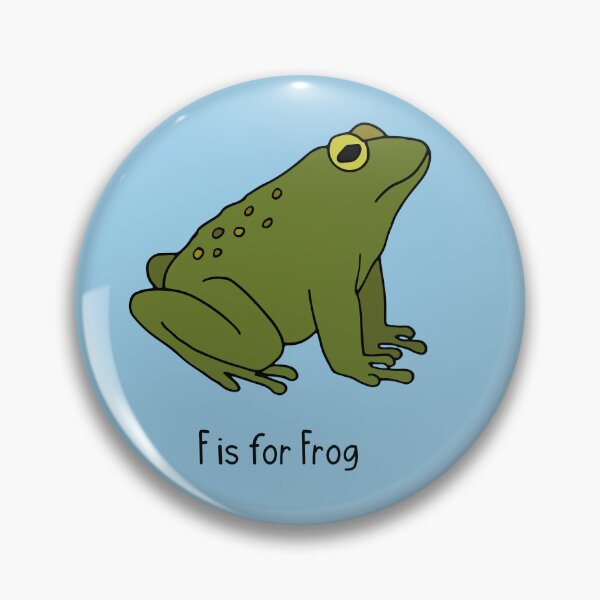 Artikelvorschau, F steht für Frosch entworfen und verkauft von kindredkrafters.