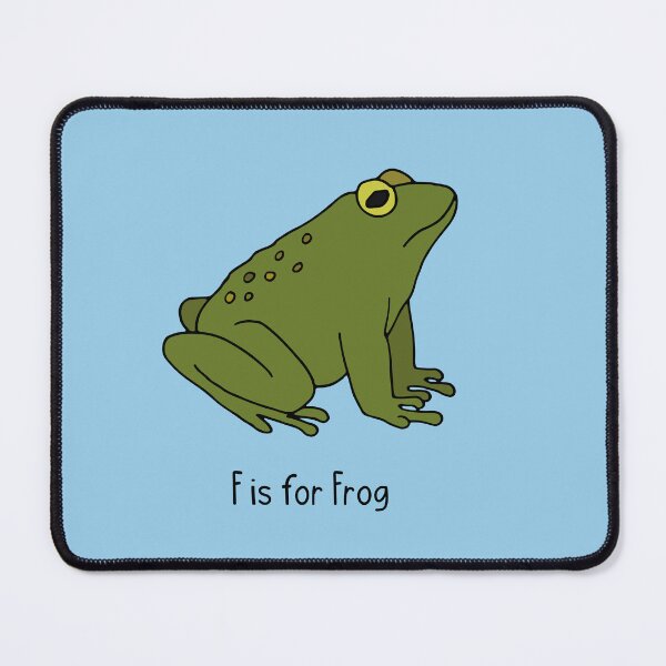 Item preview, F is for Frog designed and sold by kindredkrafters.