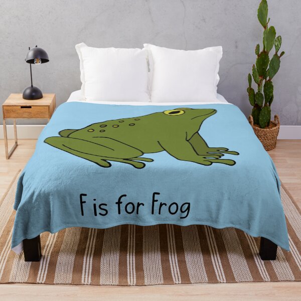 Item preview, F is for Frog designed and sold by kindredkrafters.