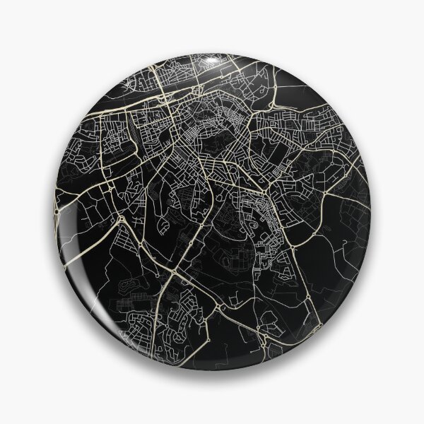 Item preview, Map of Perpignan Black and white designed and sold by Jerhus.