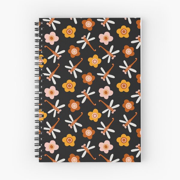 Item preview, Dragonfly & Flower ; Bohemian Pattern designed and sold by PatternInArt.