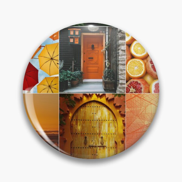 Item preview, Orange collage designed and sold by Katelynn Balcom.