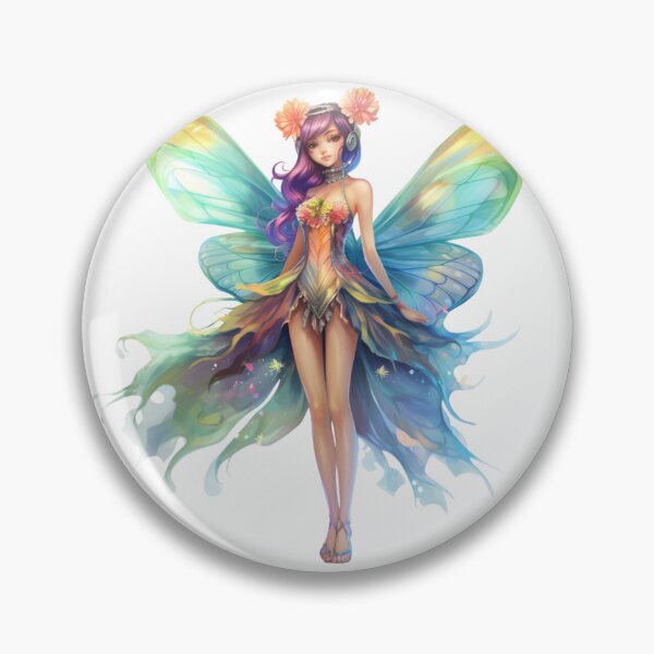 Item preview, Watercolor Fairy with wings - design 3 designed and sold by Mterry1202.